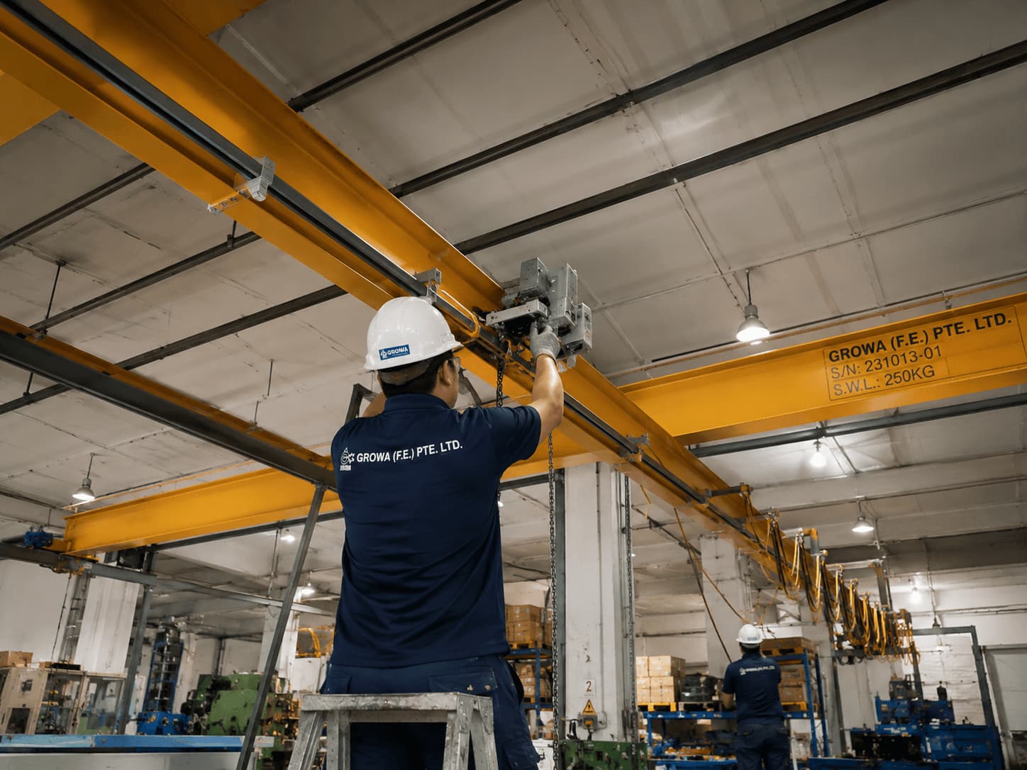 Light Crane System Maintenance - SWL 250kg