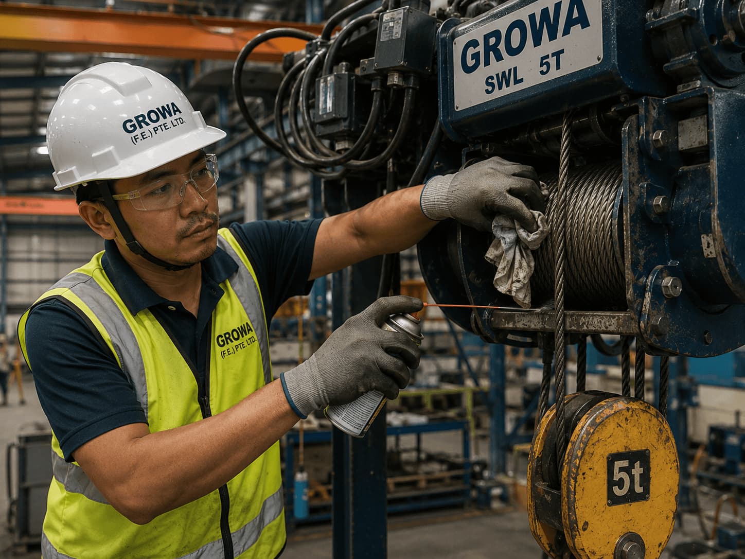 Wire Rope Hoist Preventive Maintenance
